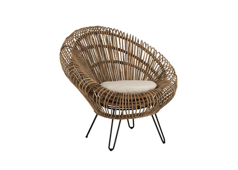 Tugitool VIVI pruun, 104x82xH96 cm