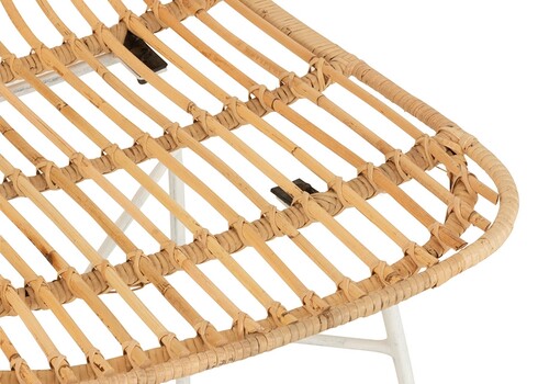 Tool EMA pruun / valge, 58x45xH88 cm, 2 tk