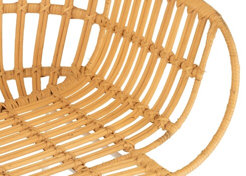 Tool KENI pruun / valge, 55x58xH80 cm