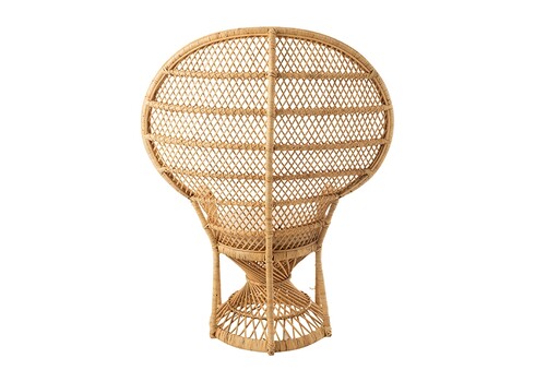 Tool PEACOCK pruun, 59x102xH134 cm