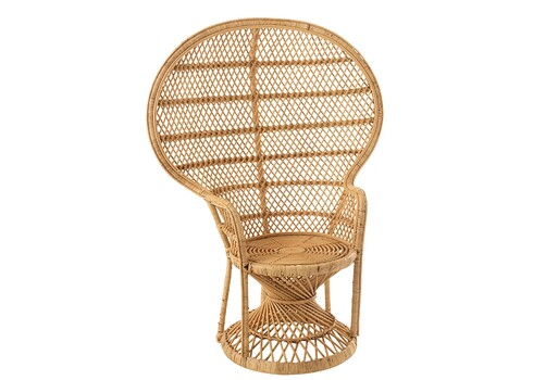 Tool PEACOCK pruun, 59x102xH134 cm