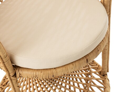 Tool PEACOCK pruun, 59x102xH134 cm