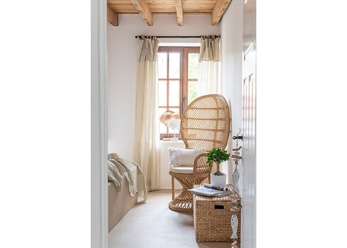 Tool PEACOCK pruun, 59x102xH134 cm