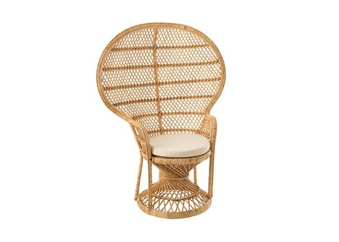 Tool PEACOCK pruun, 59x102xH134 cm