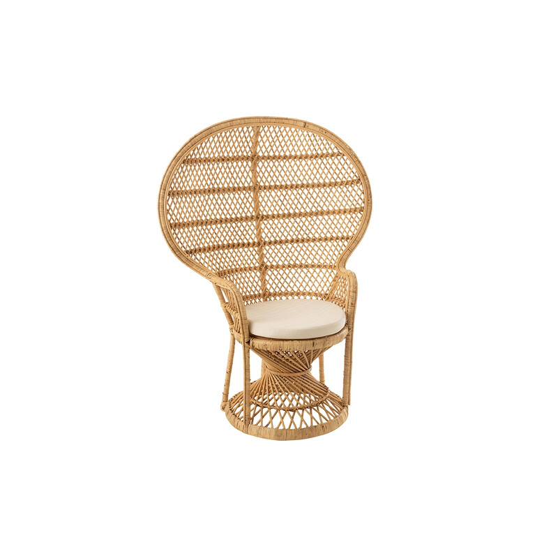 Tool PEACOCK pruun, 59x102xH134 cm