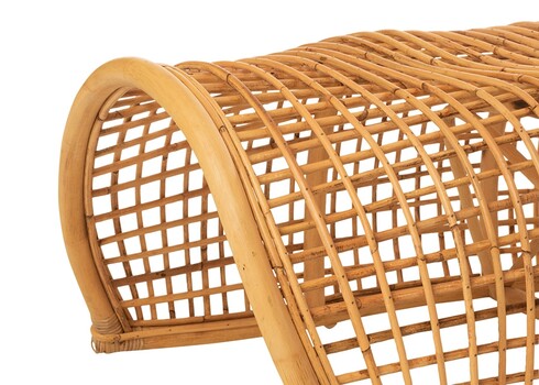 Pink RONI pruun, 191x69xH45 cm