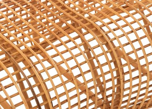 Pink RONI pruun, 191x69xH45 cm