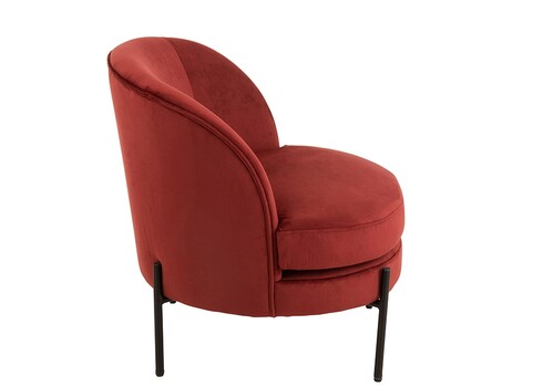 Tugitool REDONDO punane, 71x67xH66 cm