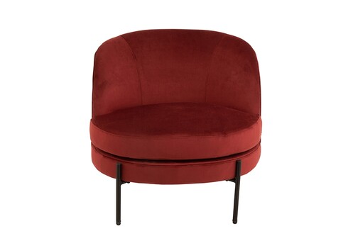 Tugitool REDONDO punane, 71x67xH66 cm