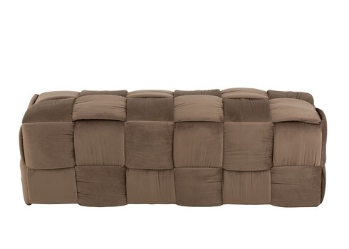 Tumba PATCH pruun, 120x42xH38 cm