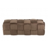 Tumba PATCH pruun, 120x42xH38 cm