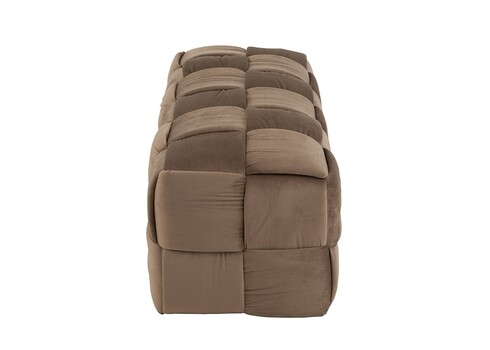 Tumba PATCH pruun, 120x42xH38 cm