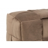 Tumba PATCH pruun, 120x42xH38 cm