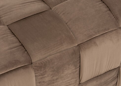 Tumba PATCH pruun, 120x42xH38 cm