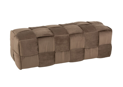 Tumba PATCH pruun, 120x42xH38 cm