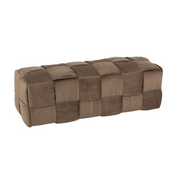 Tumba PATCH pruun, 120x42xH38 cm