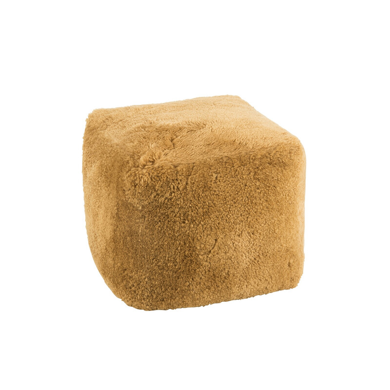 Tumba SHEEP kollane, 57x57xH47 cm