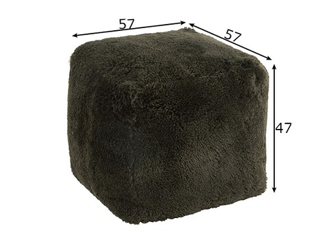 Tumba SHEEP tumeroheline, 57x57xH47 cm