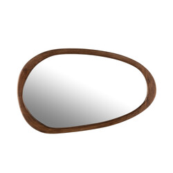 Peegel PAPAYA tumepruun, 83x4xH51 cm