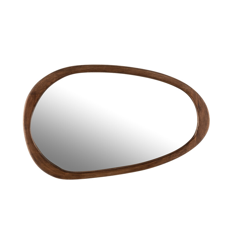 Peegel PAPAYA tumepruun, 83x4xH51 cm