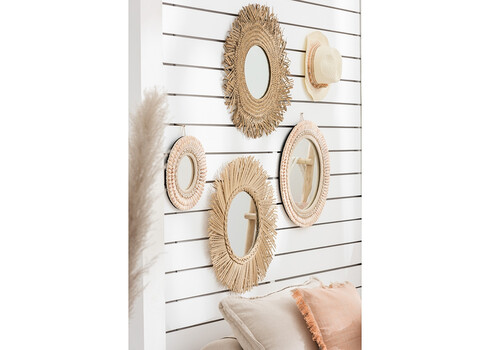 Peegel MONA beež, 52x3xH52 cm