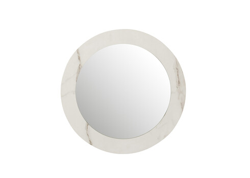 Peegel DONATELLA valge marmor, 60x2xH60 cm