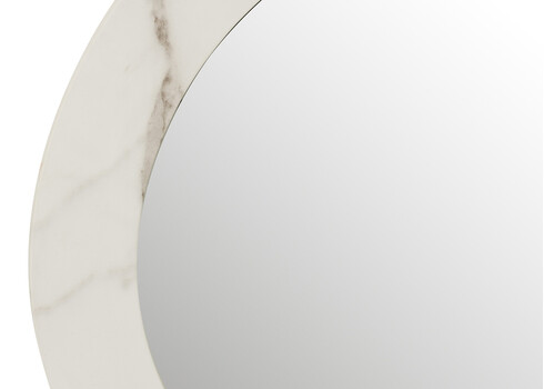 Peegel DONATELLA valge marmor, 60x2xH60 cm