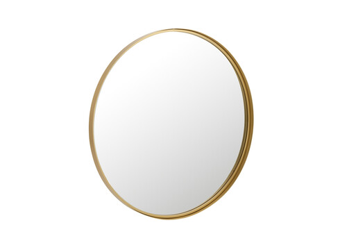Peegel BIANCA kuldne, 80x4xH80 cm