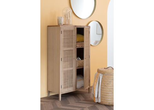 Peegel BIANCA kuldne, 80x4xH80 cm