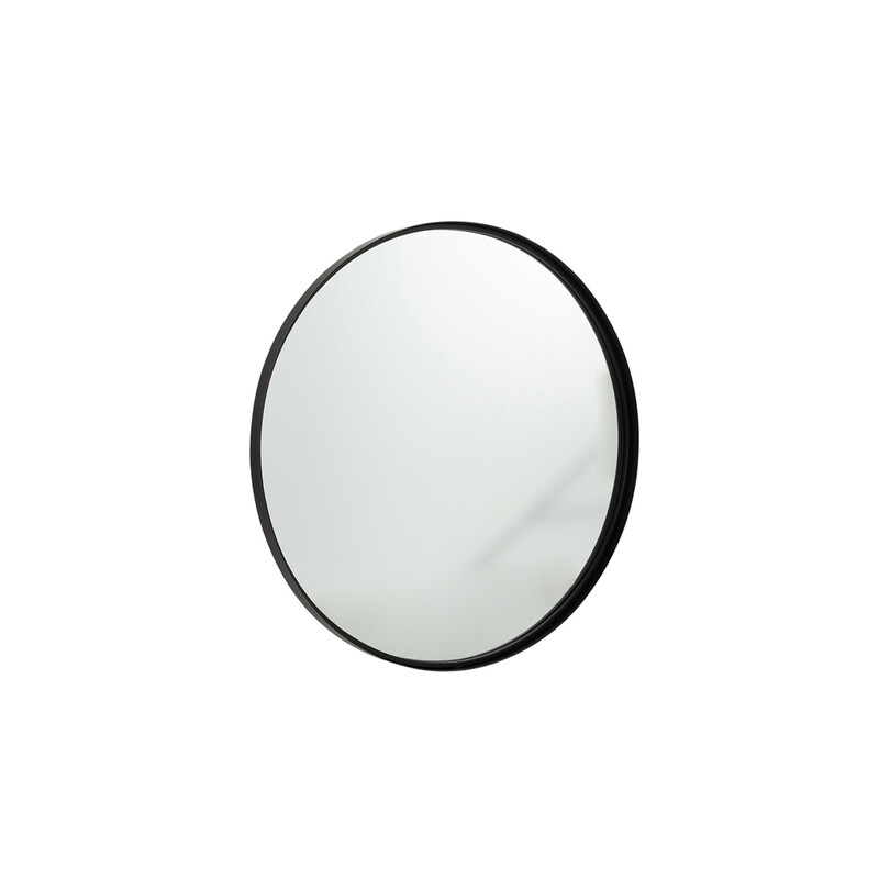 Peegel BIANCA must, 80x4xH80 cm