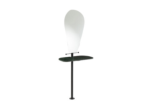 Peegel FERRO roheline marmor, 65x30xH185 cm