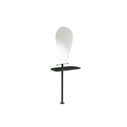 Peegel FERRO roheline marmor, 65x30xH185 cm