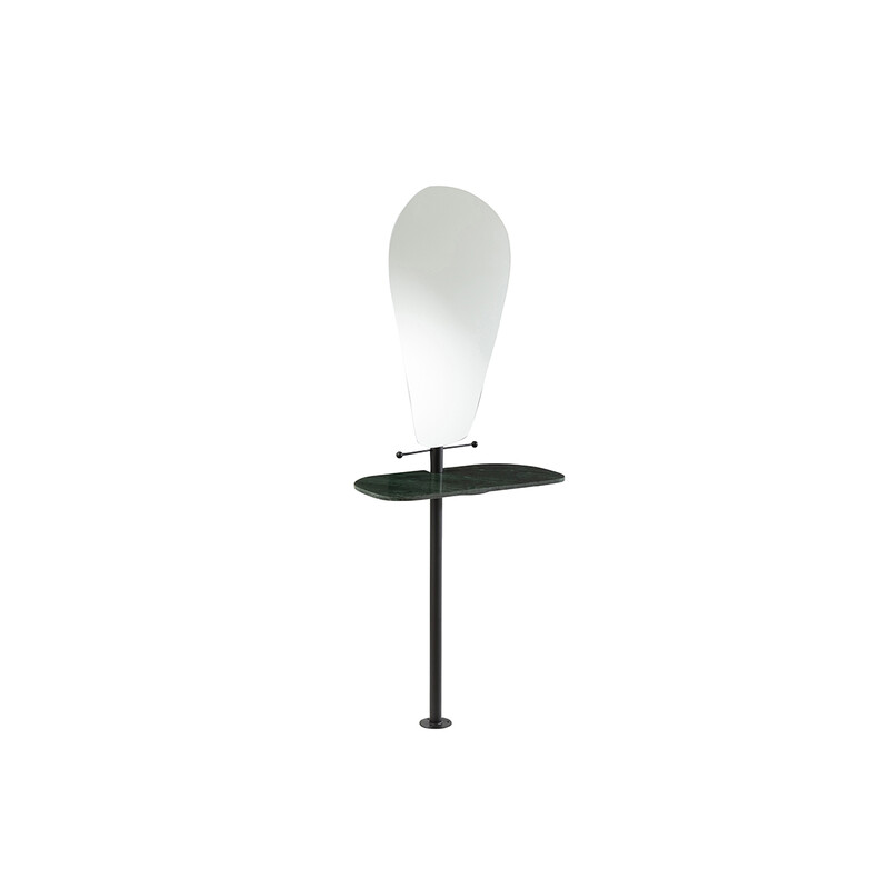 Peegel FERRO roheline marmor, 65x30xH185 cm