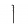 Peegel FERRO roheline marmor, 65x30xH185 cm