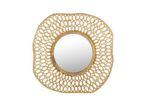 Peegel OVALS kuldne, 83x3xH83 cm