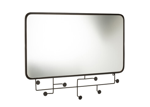 Peegel ARLO must, 82x5xH60 cm