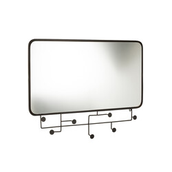 Peegel ARLO must, 82x5xH60 cm