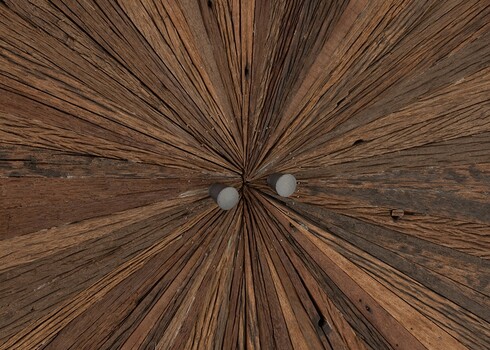 Kummut SHANIL tumepruun / hall, 90x40xH160 cm