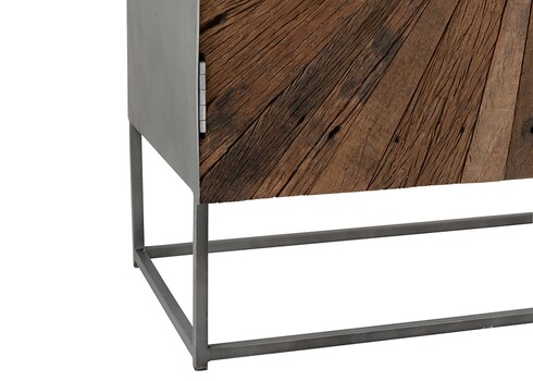 Kapp SHANIL tumepruun / hall, 85x40xH111 cm