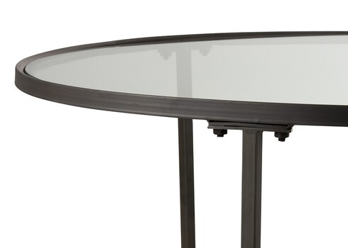 Diivanilaudade komplekt HEXA pruun / must, 2 tk