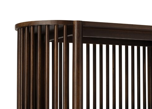 Riiul CONIE tumepruun, 38x31xH190 cm