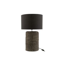 Lauavalgusti BRAID pruun / tumehall, 42x42xH68 cm