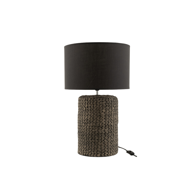 Lauavalgusti BRAID pruun / tumehall, 42x42xH68 cm