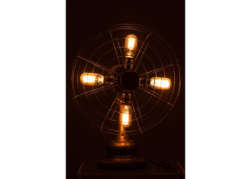 Lauavalgusti FAN antiikpruun, 43x29xH56 cm, E27