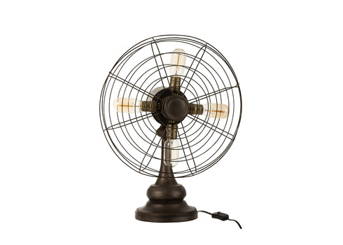 Lauavalgusti FAN antiikpruun, 43x29xH56 cm, E27