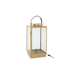 Lauavalgusti LANTERN kuldne, 32x32xH76 cm, E27