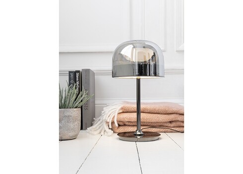 Lauavalgusti TOPJA hõbe, 24x24xH45 cm, LED