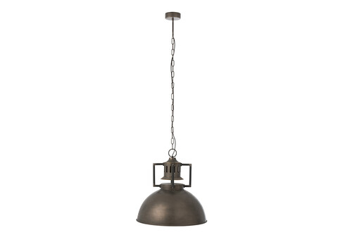Rippvalgusti LOFT tumehall, 55x55xH147 cm