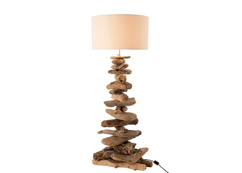 Lauavalgusti DRIFTY pruun / beež, 42x42xH90 cm, E27