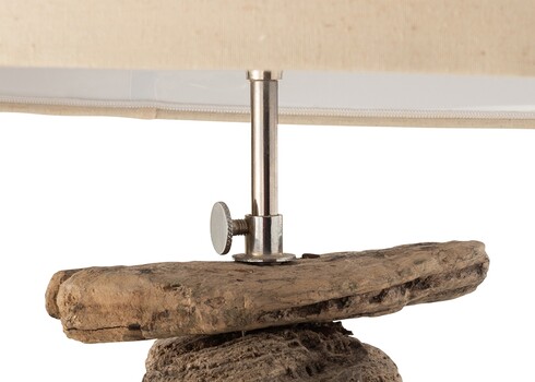 Lauavalgusti DRIFTY pruun / beež, 42x42xH90 cm, E27